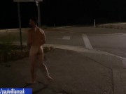 Hot man with perfect body walks naked on the street Part 2
