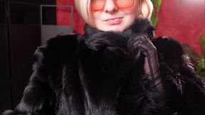 My hot fur coat collection - part 1  Fetish MILF Arya Grander