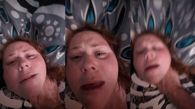 Redhead Fuckmeat Begs Choked Rough Anal POV Orgasm Gush