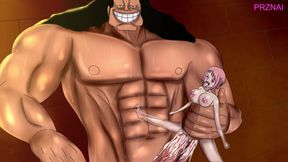Logan X Rebecca,doflamingo X Violet,nami (one Piece)