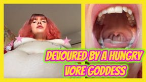 Devoured by a Hungry Vore Goddess