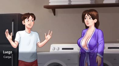 Summer Saga Cartoon Milf Chokes On Gush While Cum Inside Big Tits And Ass