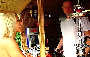 Daynia, christianvon der shisha-bar, megadreist