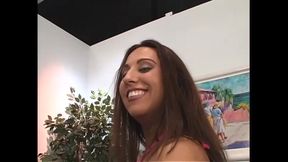 Alisandra Monroe Squeezes His Cock