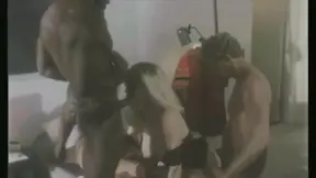 2 Vintage Scenes 2 White Guys and a Black Guy for Moana, and the Chinese Girl Gets Pounded in the Bathtub