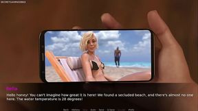 Husband watches wife fuck and suck a BBC, BBC fucks cuckold wife and creampies infront of hubby - Hotwife 23 3D Porn Game