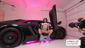 bts - cc doll shows off her tatted body in an urban outfit!