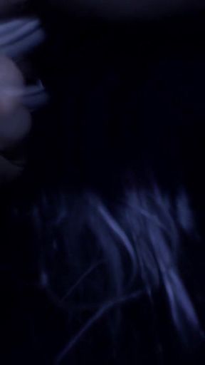 Horny April in Stockings and High Heels