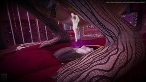 B046 [ntr] the Man Sealed in Bed by His Wife Moreover, the Wife Brought Her Lover Into the House and Cheated on Her Husband.