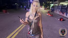 blondie got bbc in the car! rome major fucks stunning diamond marie!