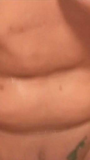 Curvy blonde and horny stud are fucking sensually in the bathroom   Clip 2