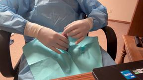 Surgical Latex Glove Sounding and Cumming