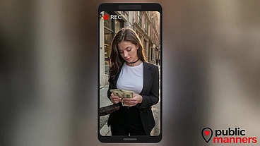 This businesswoman will let anyone cum on her for money.[AI]