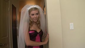 nicole ray cums hard on her husband cock after they just get married!