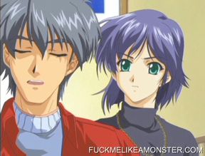 Class reunion anime fuck action with hot teen