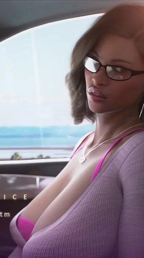 Apocalust: Fucking My Teacher While Her Husband Is on the Phone - Beautiful Hot MILF
