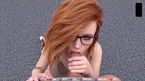 College Kings 158 &ndash_ Riley Gives Alex a Secret Blowjob in the Library