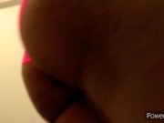 Femboy Pink Underwear Spandex Bubble Butt