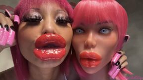 RubyDollLipz's Lipstick #2+Soft Sex Doll Head