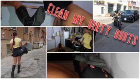 Clean my dirty boots