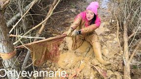 Pink Rainwear Mud splosh