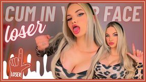 Cum In Your Face Loser (CEI Self Facial Humiliation For Beta Losers)