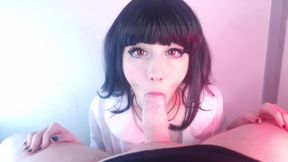 Yumeko Jambami Edges Slave Blowjob, Hugh Cumshot Facial