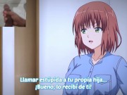 Masturbándome mientras veo hentai sub español