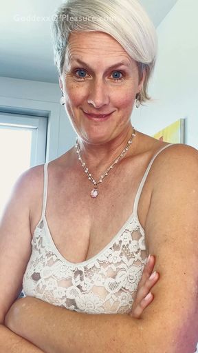 MILF Gave Her Boss a JOI To Help With His Work Trouble