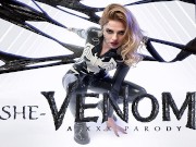 Today Naughty Bosom Mina Von D As She-Venom Come For You To Cum Together