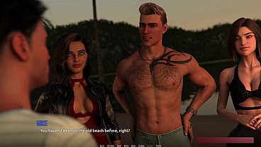Dominos Beach 5 Sfw Walkthrough: Jhon Meets Rebels Gang New Friends & Beach Alliance Tease