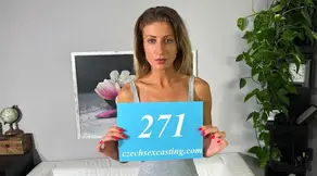 Skinny blonde makes the most of a casting fuck