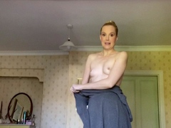Blond and small titted sandwich