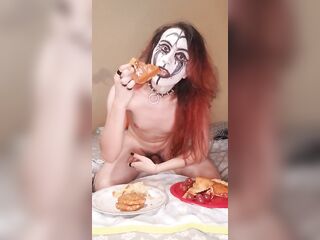 Rock Femboy Give Thanks By Banging Thanksgiving Dinner