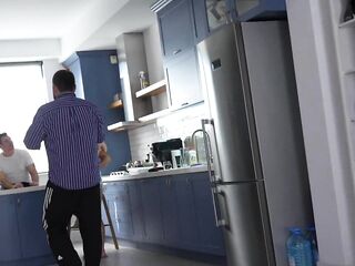 Backstage! Stepdaughter of Aleta Alma in a Hard Double Penetration for the Channel - Nifty! Recent Family! (promo)