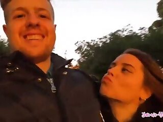 Hot and Romantic Couple Fuck on the Couch in Portugal  Jamie Young