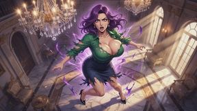 Growth Fetish Stories #3: Confession of the Violet-Haired Expansion