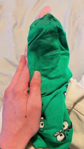 Sweaty socks after long day