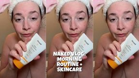 Naked Vlog – BBW Morning Routine and Skincare Nude