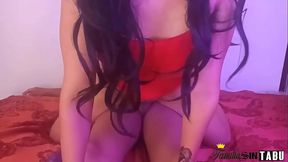 Sex with stepsister &mdash;  when we are alone in the house my stepbrother fucks me hard until I cum