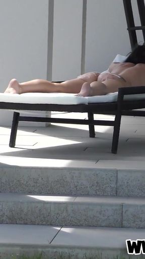 Captivating moment from &quot;Laila Banx goes crazy - 100% Solo Action&quot;