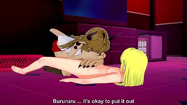 Crim gets a blowjob fron the Demon Girl from the front office - Interspecies Reviewers