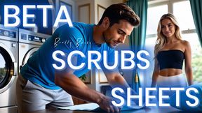 beta boy scrubs bedsheet