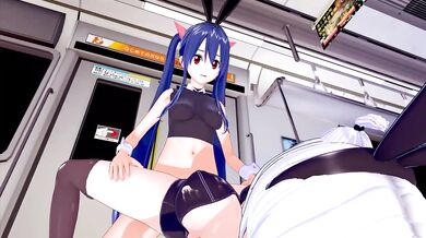 FUTA BUNNY GIRL FAIRY TAIL WENDY MARVELL X MIRAJANE STRAUSS 3D HENTAI