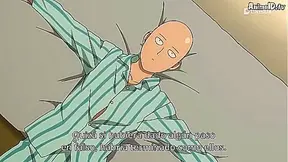 Heroic Shonen Warrior Ignites Steamy Encounter with Seductive Fighter in OPM World