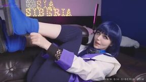 Intimate Solo Play: Hinata Sia's Sensational Dildo Experience