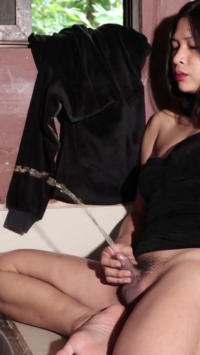 ASIANTGIRL - Beauty asian ladyboy masturbating for you   Clip 1