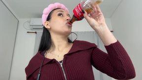 makeup & soda asmr