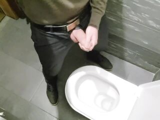 Cumming at the mall. Masturbating in a public restroom.