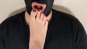 Foot Worship Tease
